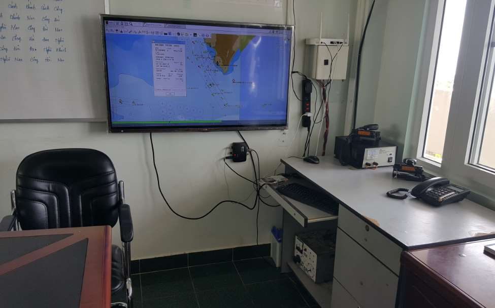 AIS monitoring system – Ha Long channel management station
